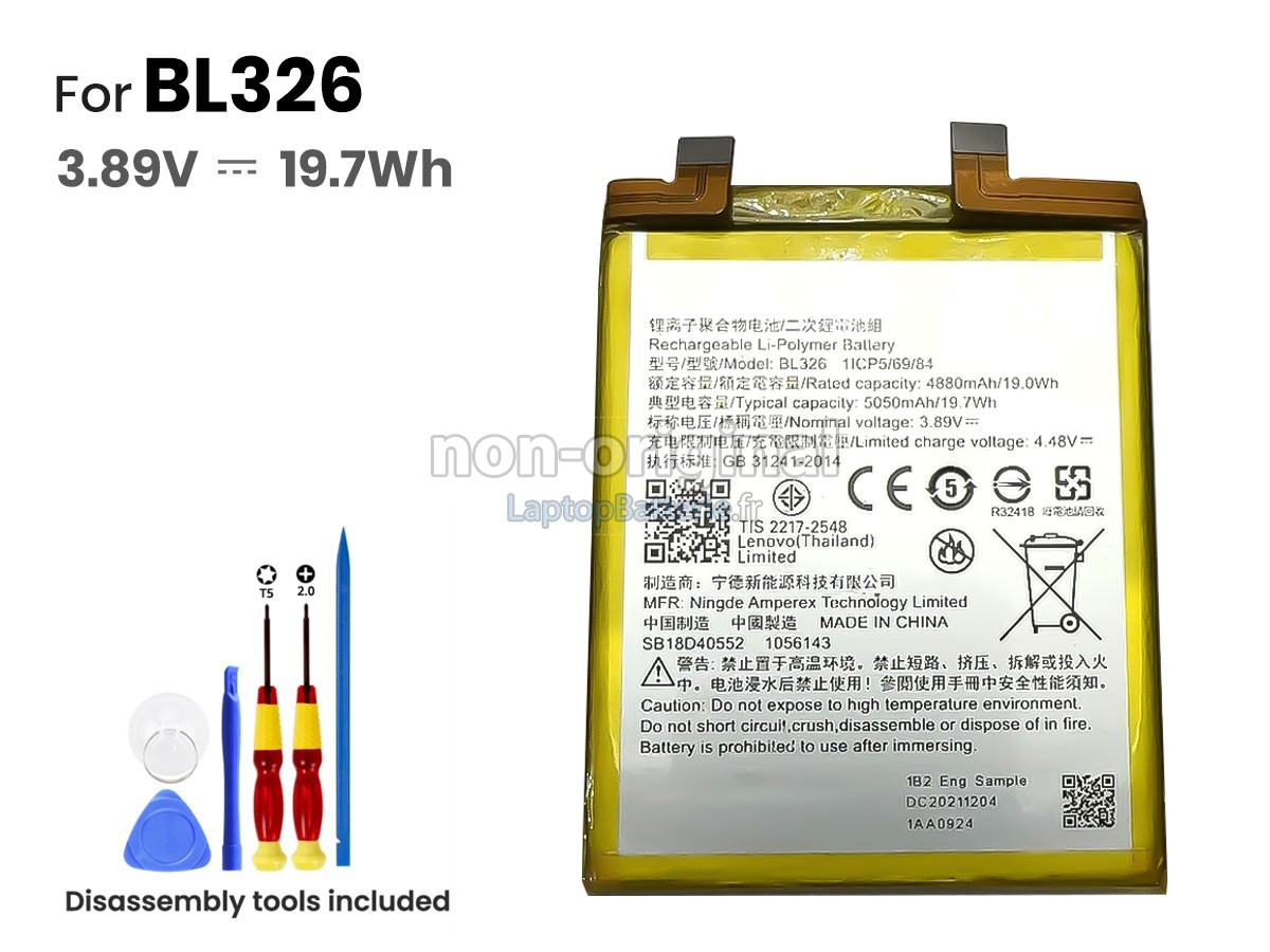 Batterie pour Lenovo BL326