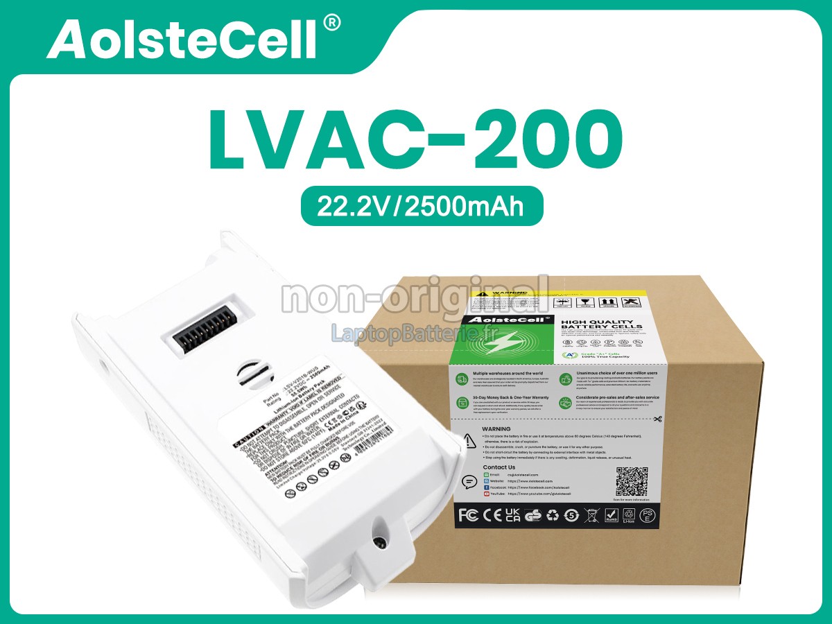Batterie pour LEVOIT LSV-V201B-WUS