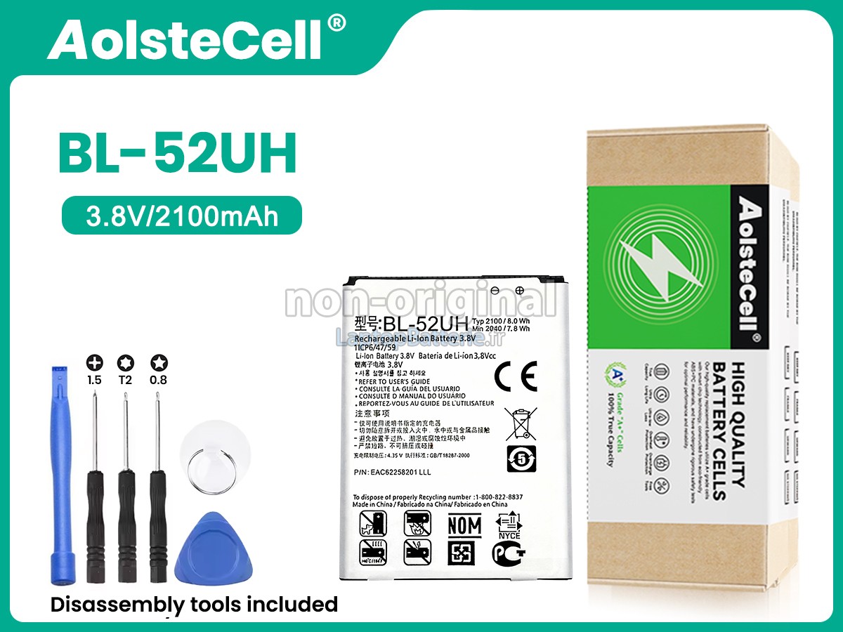 Batterie pour LG BL-52UH