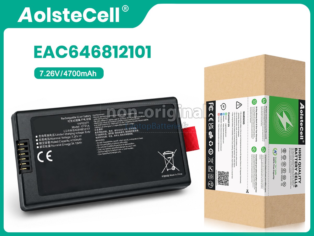 Batterie pour LG EAC646812101
