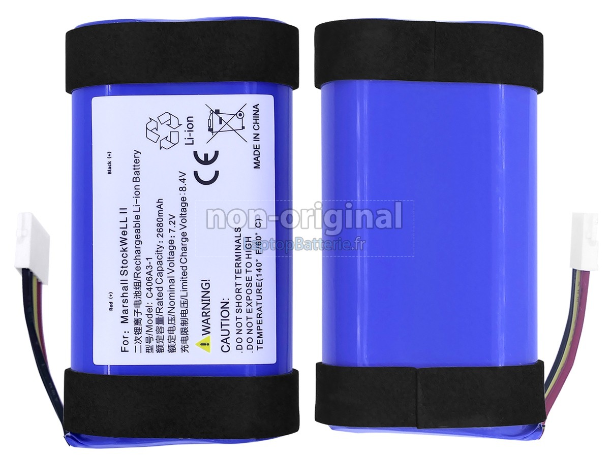 Batterie pour Marshall STOCKWELL 2 C406A3-1
