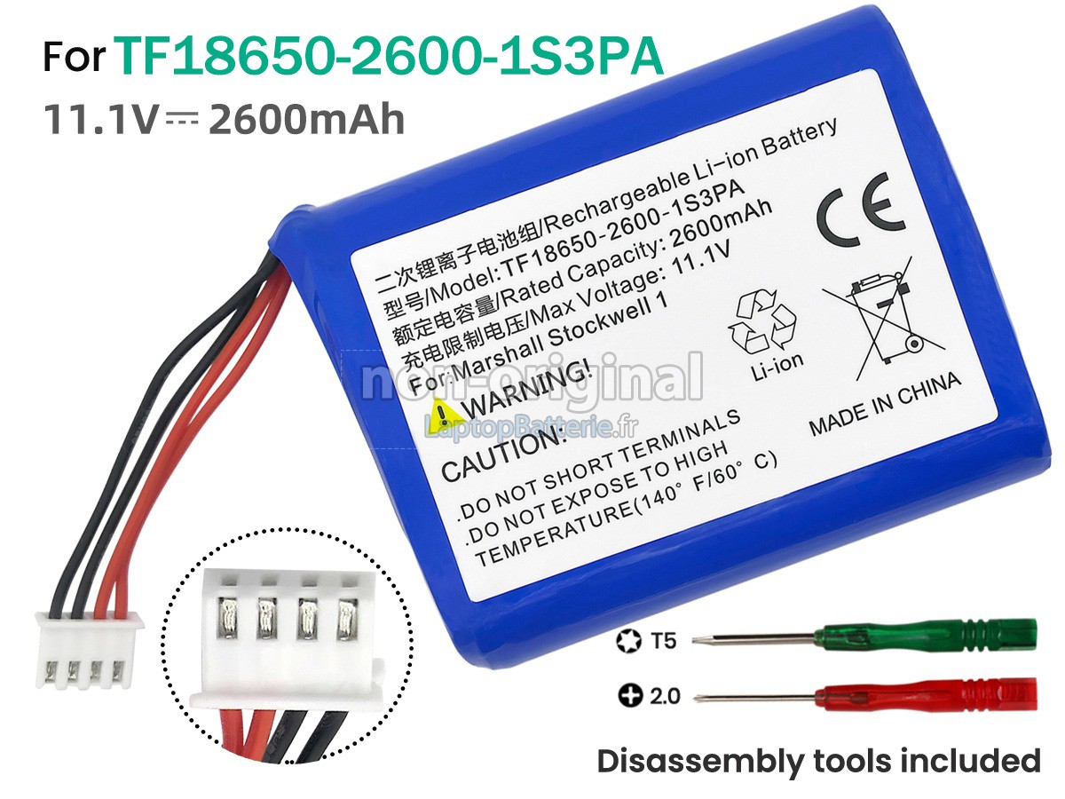 Batterie pour Marshall STOCKWELL 1093969