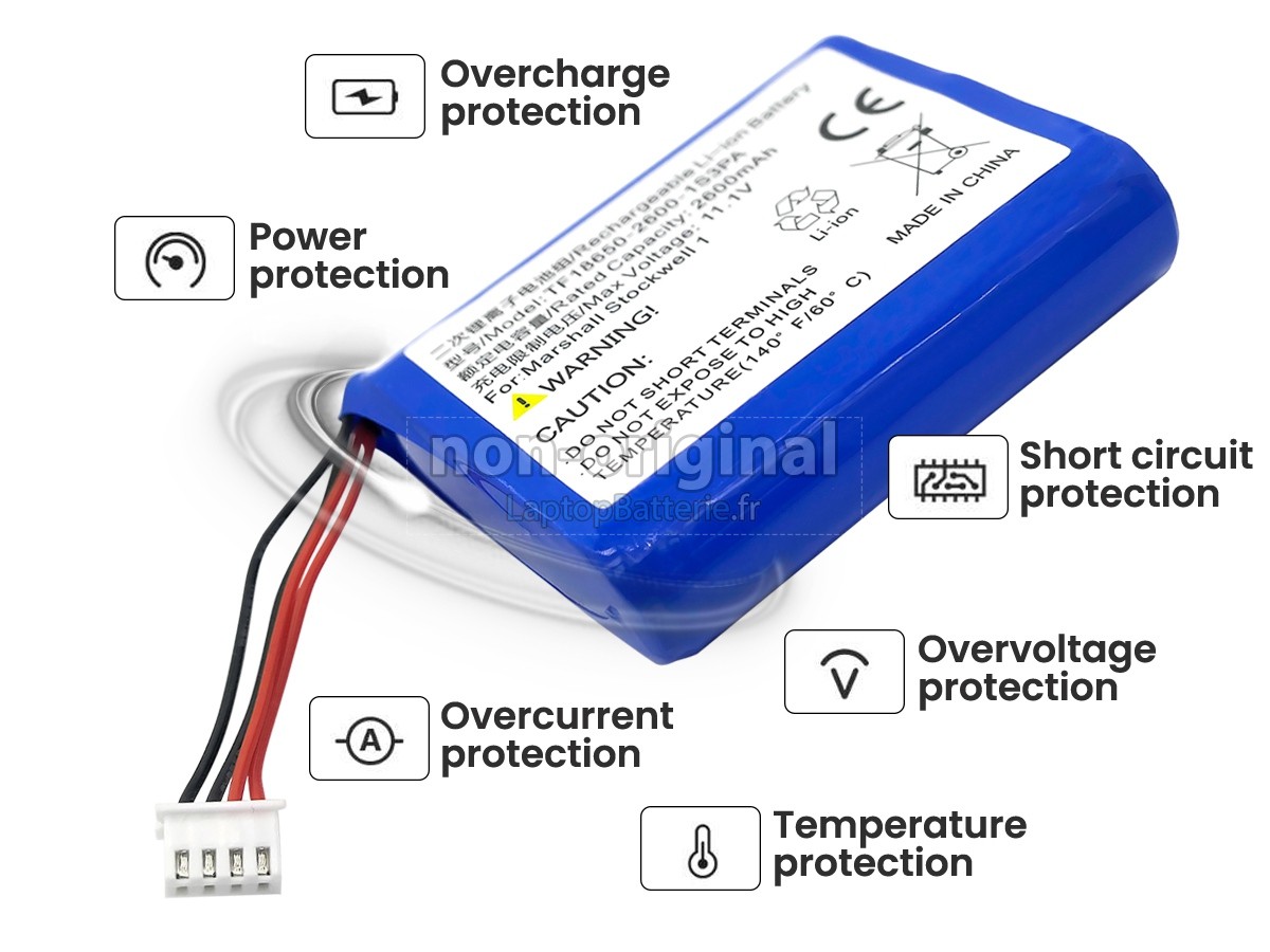 Batterie pour Marshall STOCKWELL 1093969