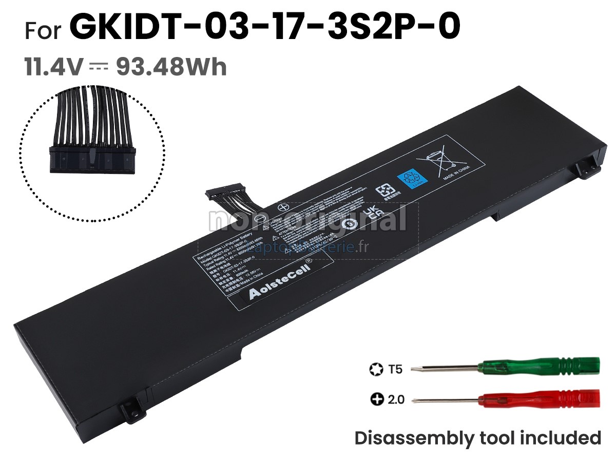 Batterie pour Mechrevo GKIDT-03-13-3S2P-0