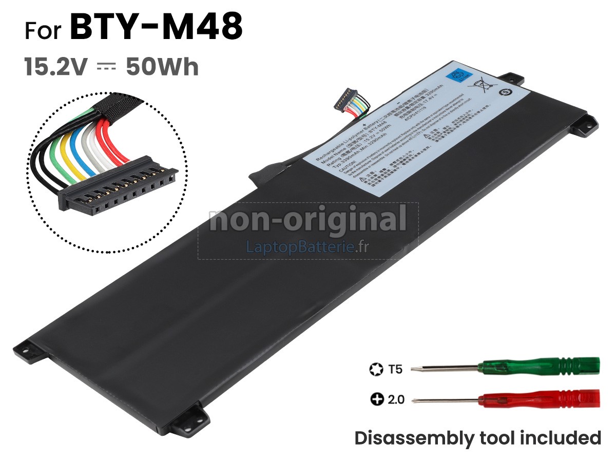 Batterie pour Mechrevo BTY-M48