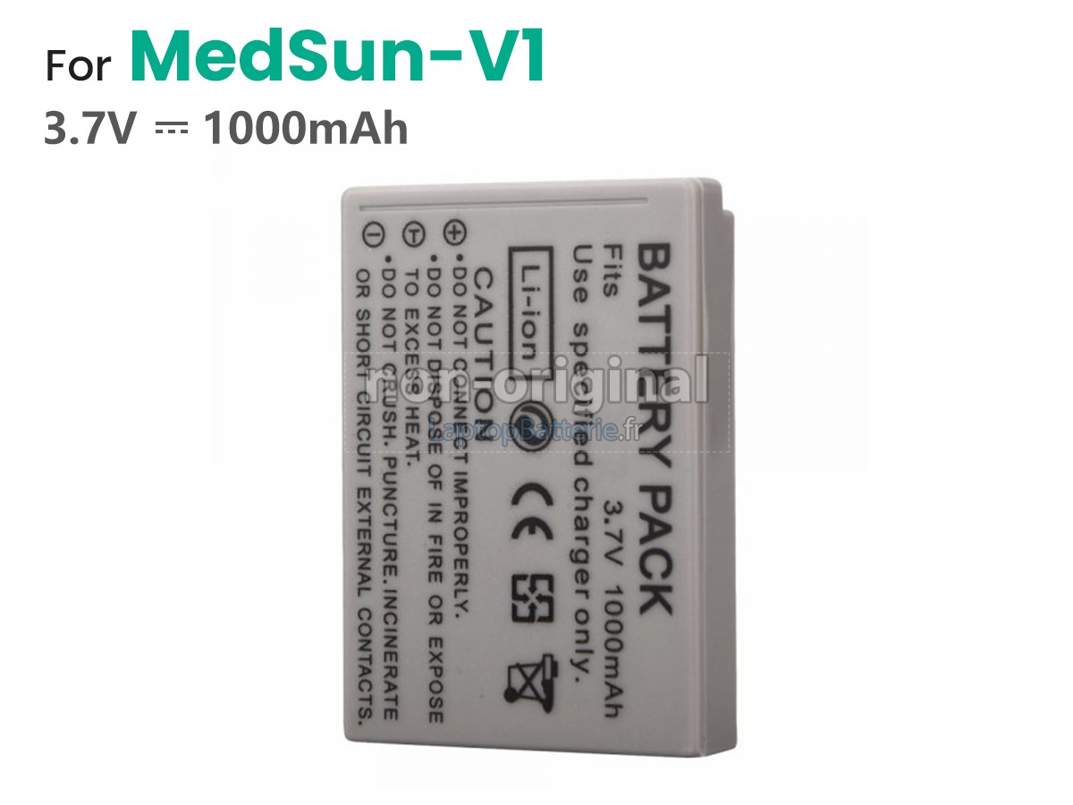 Batterie pour MEDSUN MEDSUN-V1