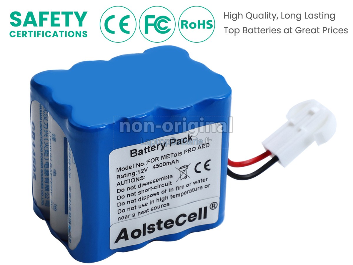 Batterie pour Metals LIFE-POINT