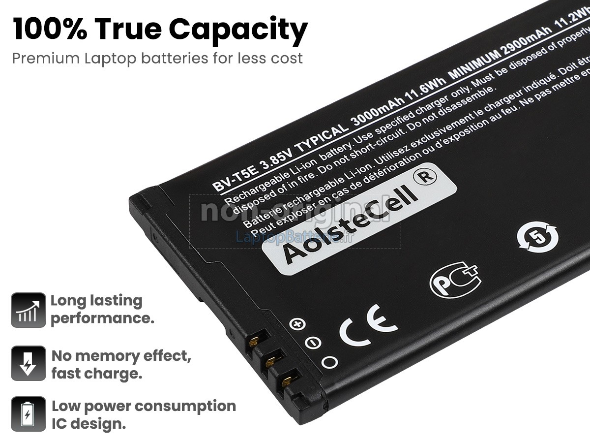 Batterie pour Microsoft BV-T5E