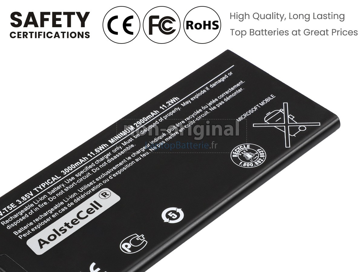 Batterie pour Microsoft BV-T5E