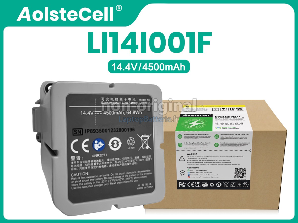 Batterie pour Mindray LI14I001F