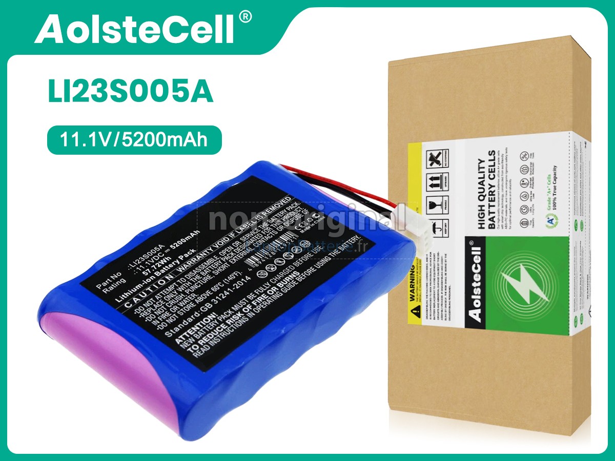 Batterie pour Mindray LI23S005A