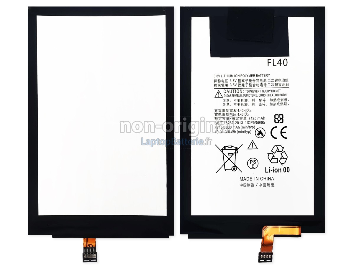 Batterie pour Motorola X 3A DUAL