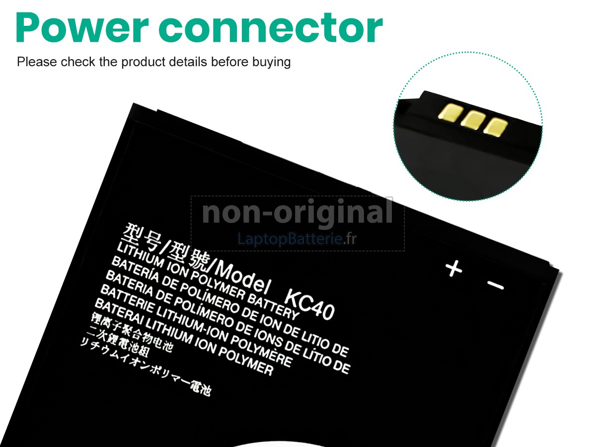Batterie pour Motorola KC40