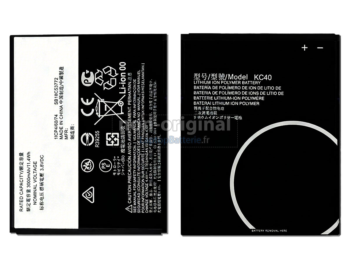 Batterie pour Motorola KC40