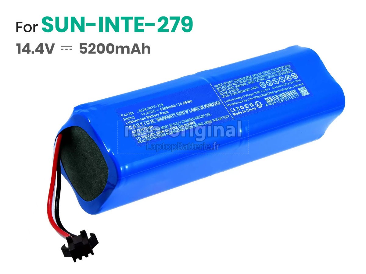Batterie pour Neatsvor SUN-INTE-279