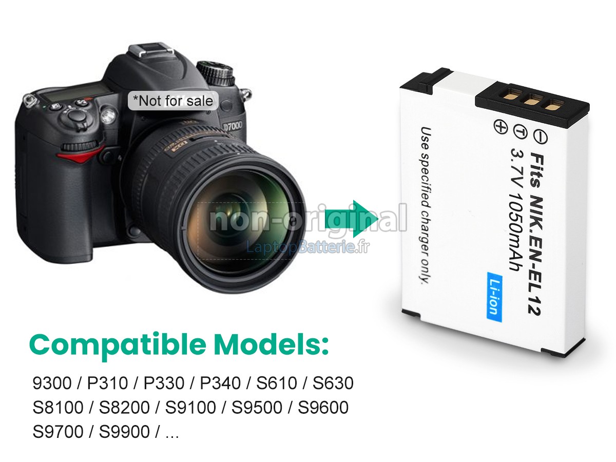 Batterie pour Nikon S1000PJ