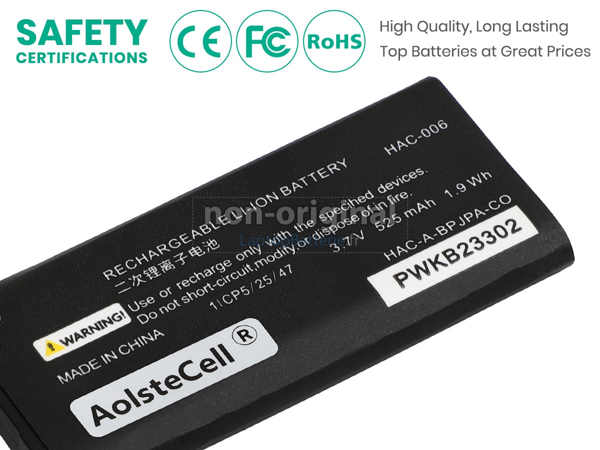 Batterie pour Nintendo HAC-006