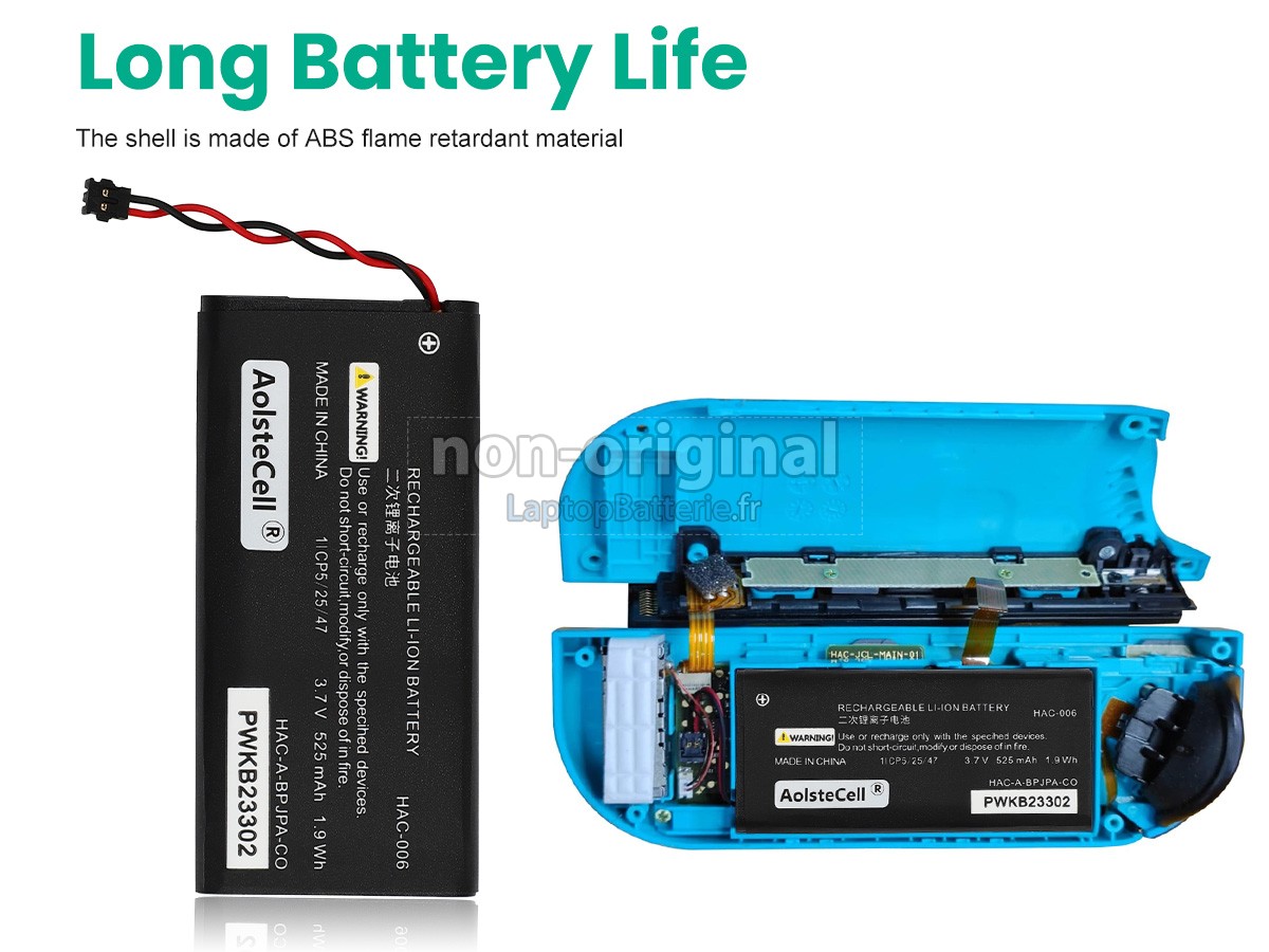 Batterie pour Nintendo HAC-006