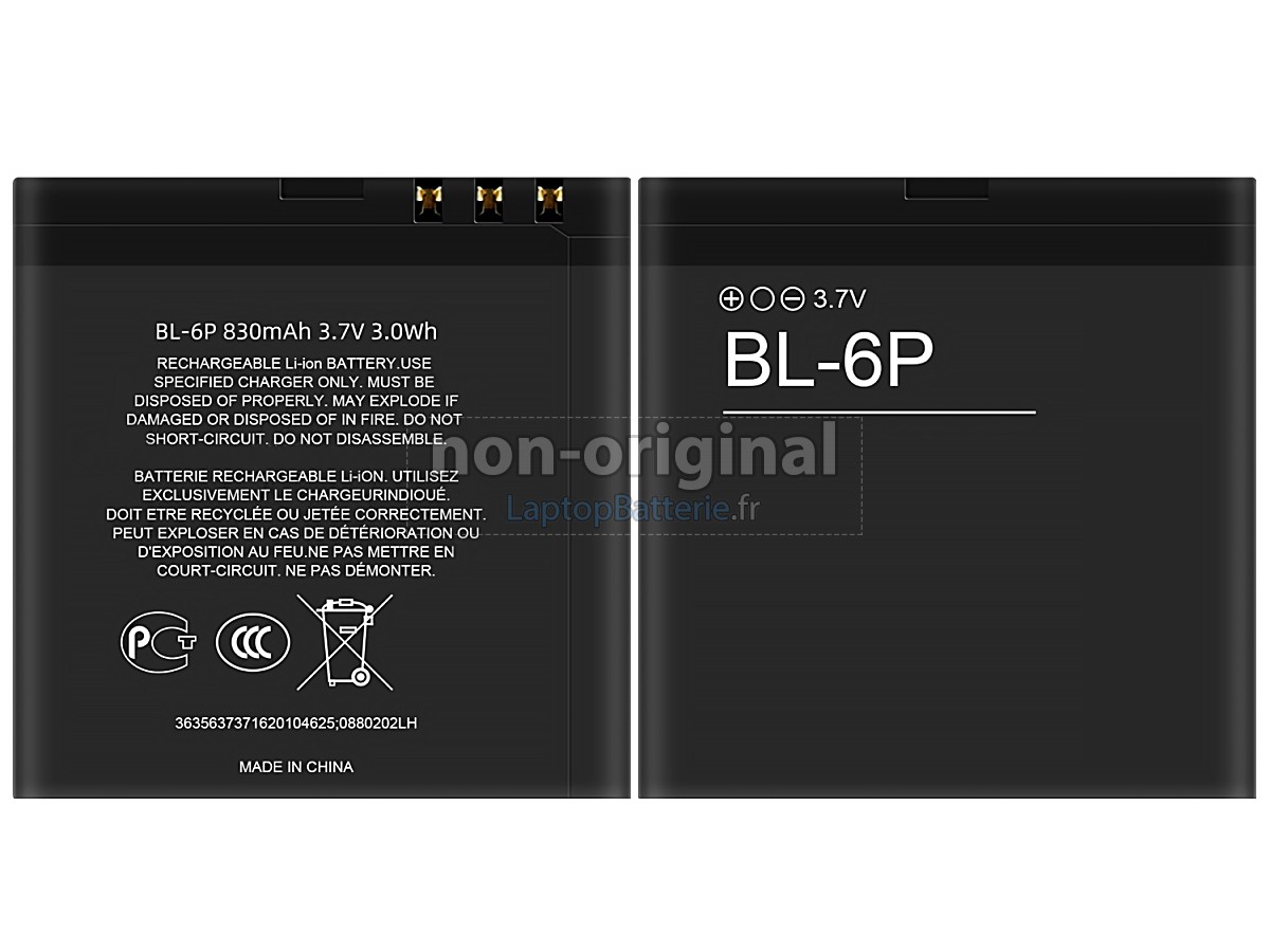 Batterie pour Nokia 6500 CLASSIC