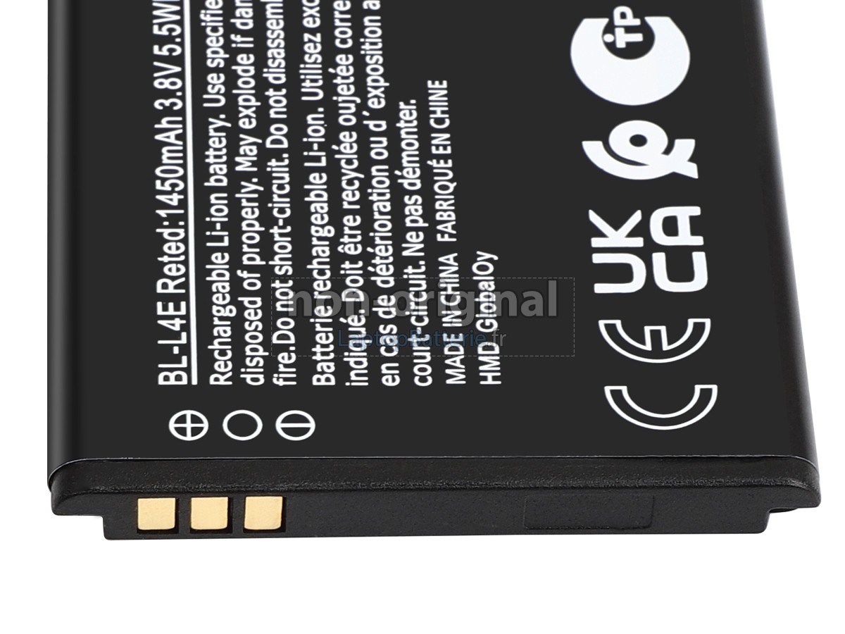 Batterie pour Nokia BL-L4E