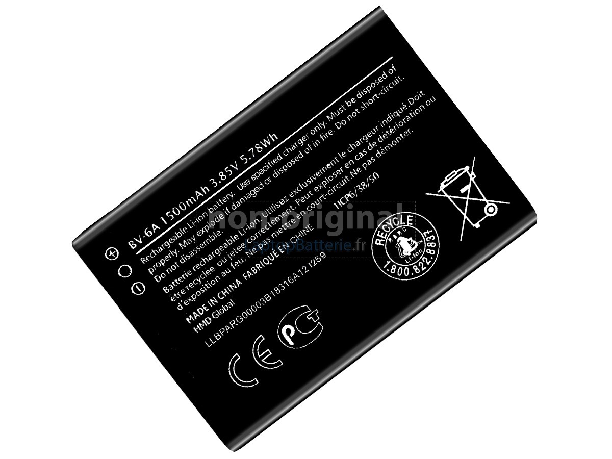 Batterie pour Nokia 2720 V FLIP TA-1295