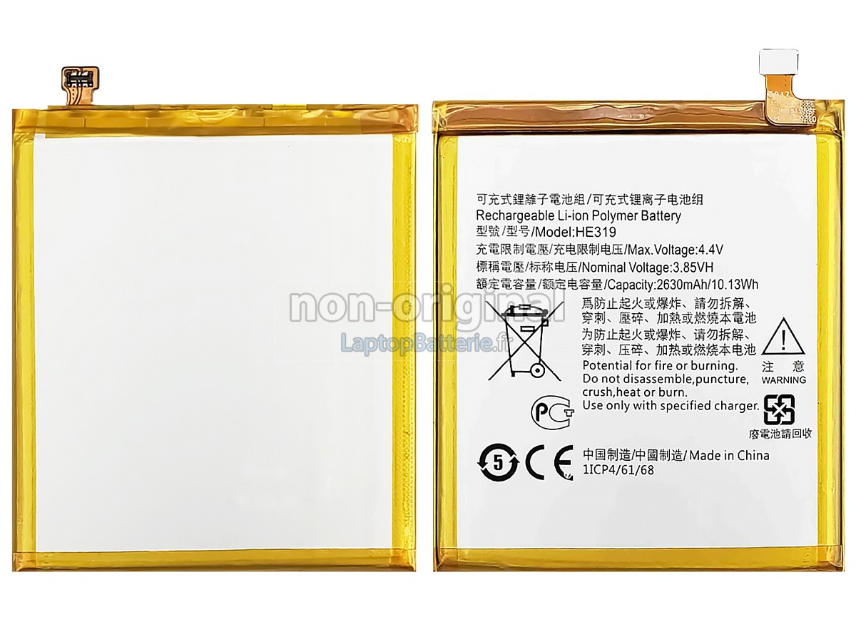 Batterie pour Nokia TA-1020