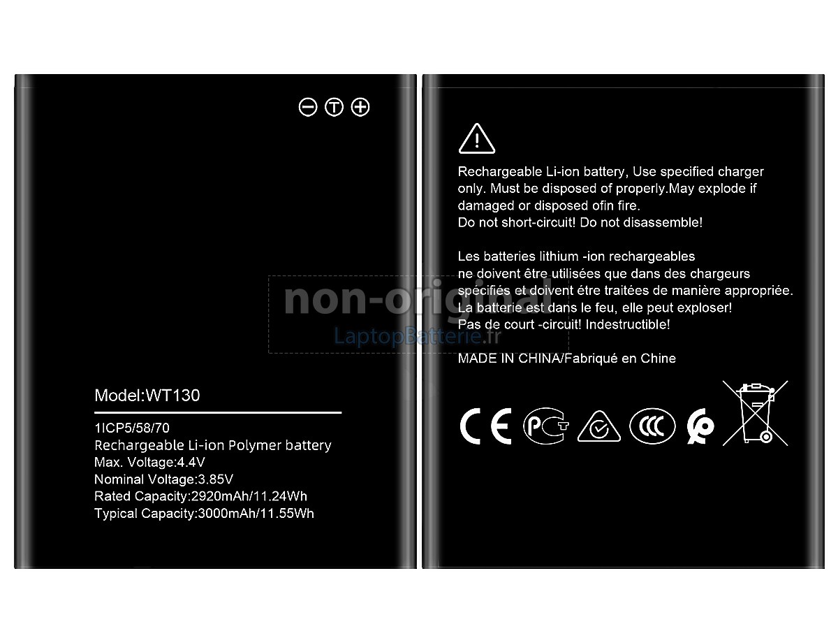 Batterie pour Nokia 1.3 TA-1205