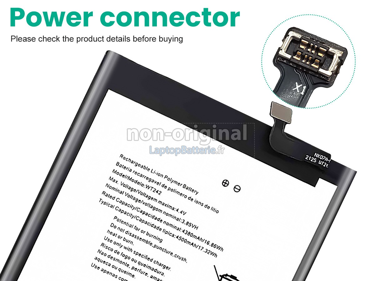 Batterie pour Nokia 2.4 TA-1274