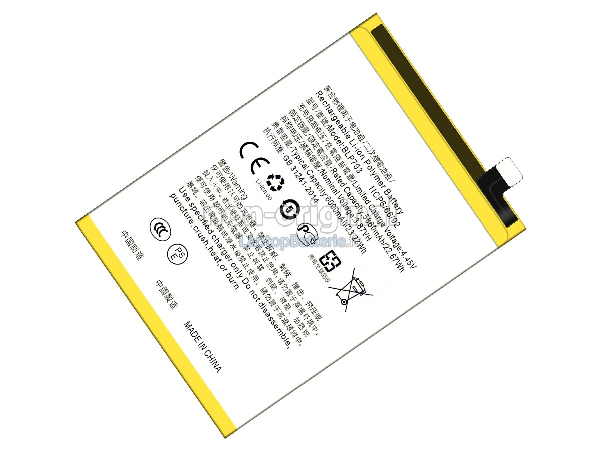 Batterie pour Oppo REALME C15 QUALCOMM EDITION