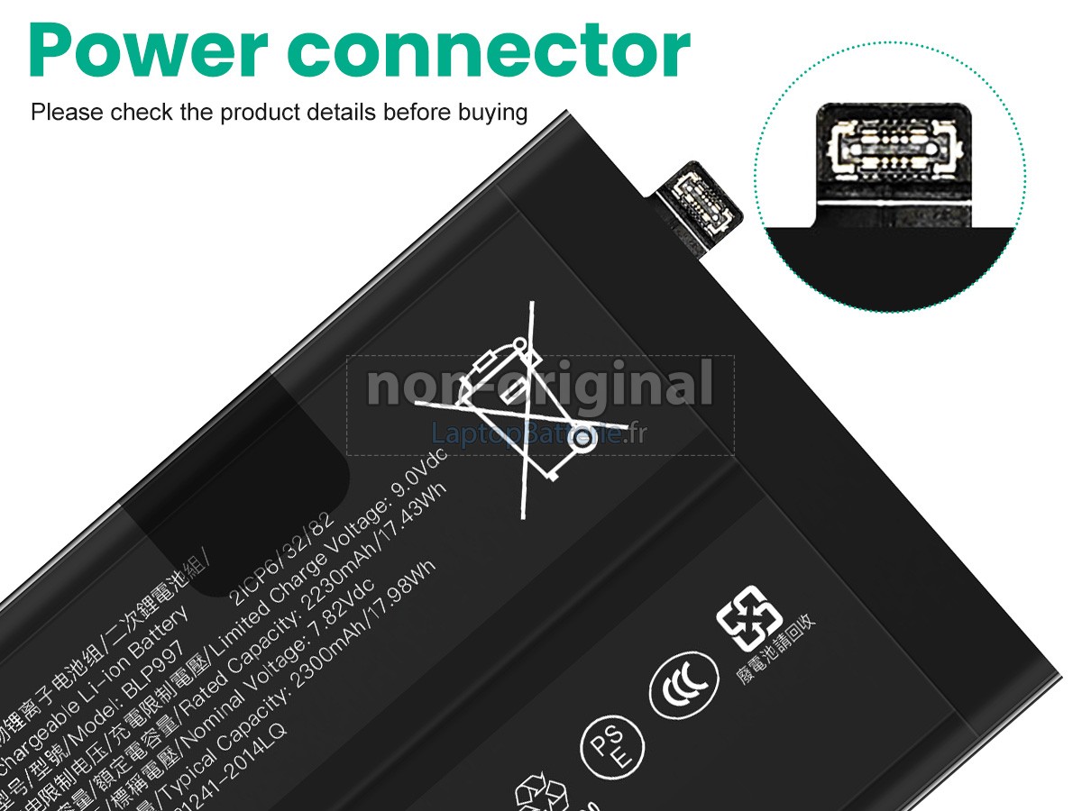 Batterie pour Oppo CPH2525