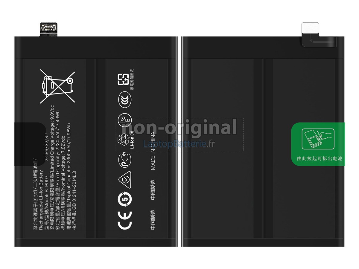 Batterie pour Oppo CPH2525
