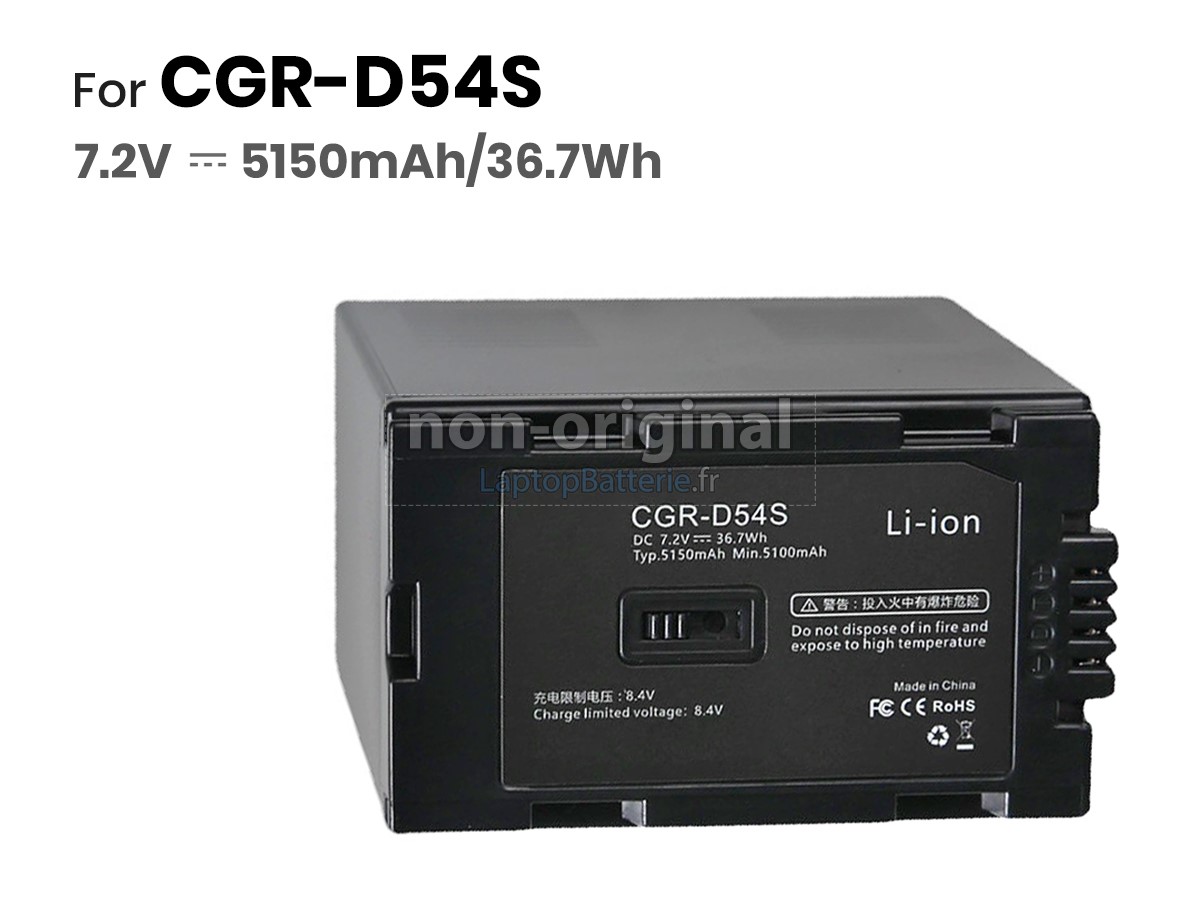 Batterie pour Panasonic AG-HRX200