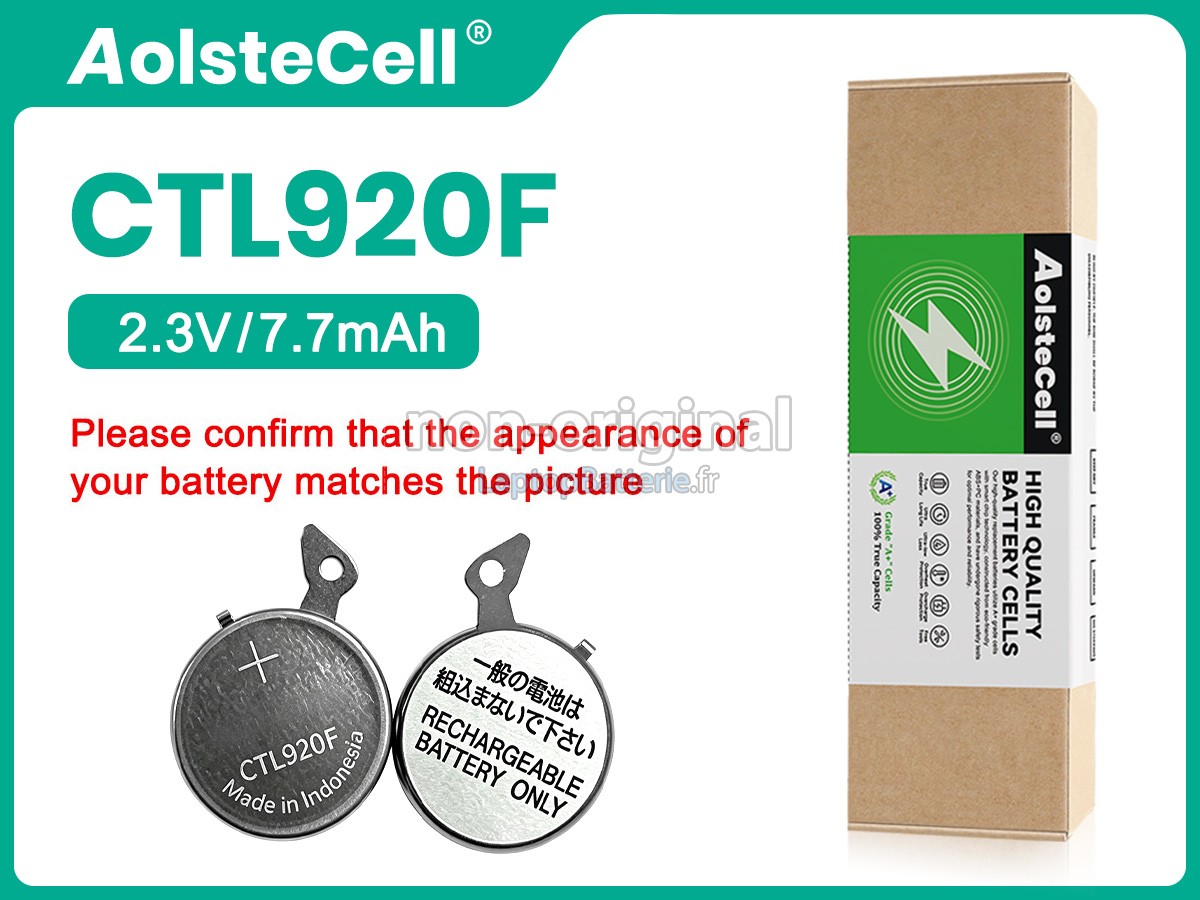 Batterie pour Panasonic CTL920
