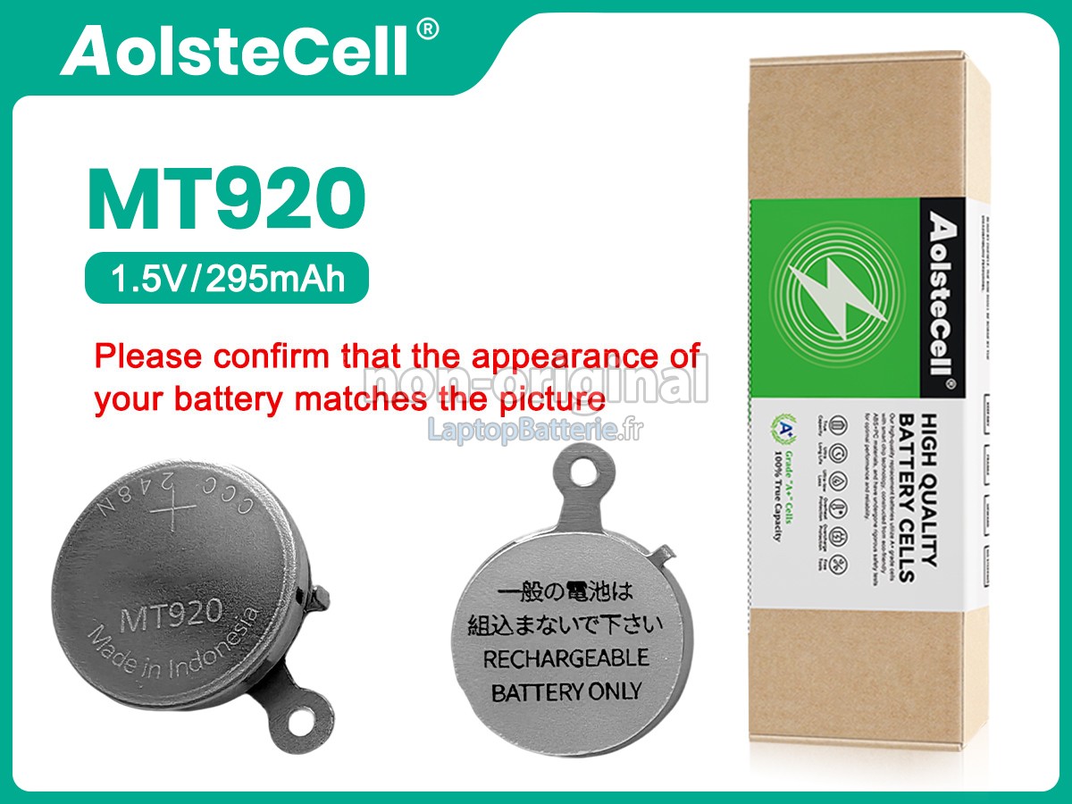 Batterie pour Panasonic MT920
