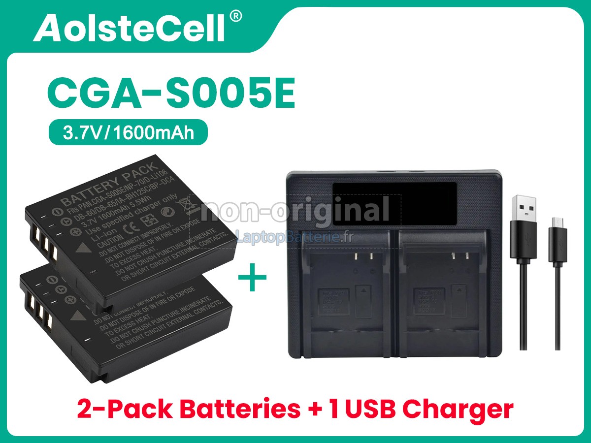 Batterie pour Panasonic DMC-FX07K