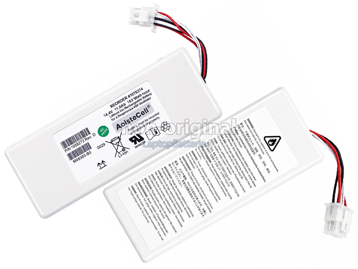 Batterie pour Philips RESPIRONICS V60S