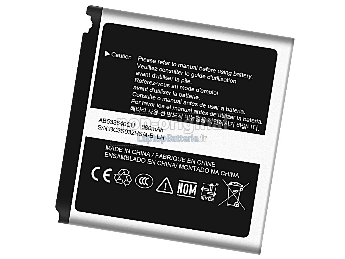 Batterie pour Samsung G600
