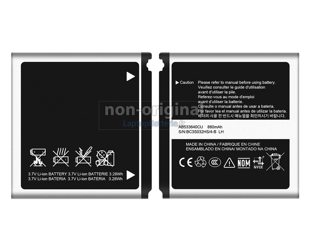 Batterie pour Samsung G600