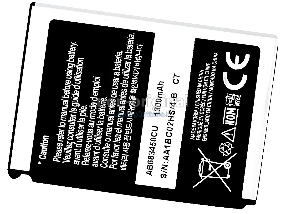 Batterie pour Samsung SGH-I780