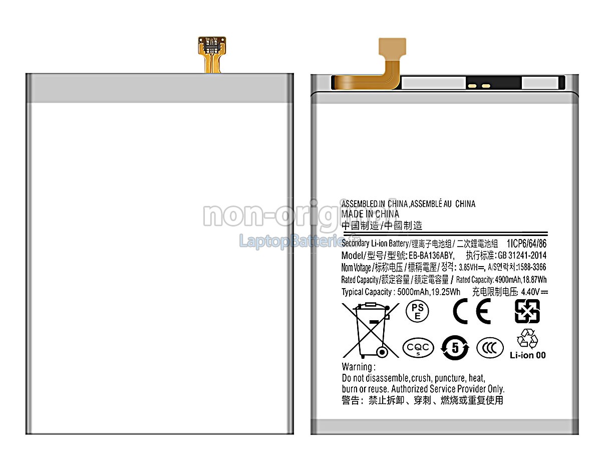 Batterie pour Samsung EB-BA136ABY
