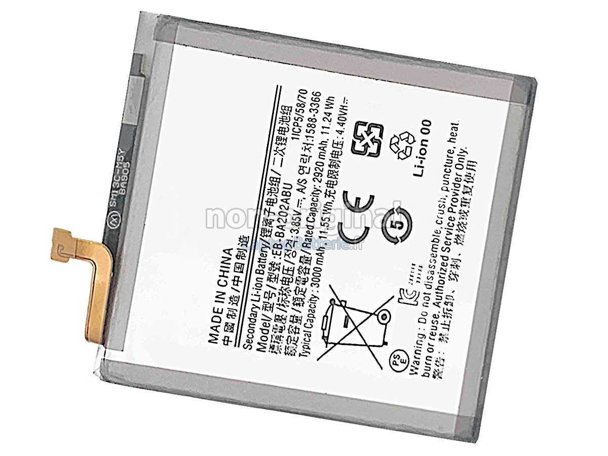 Batterie pour Samsung A102U