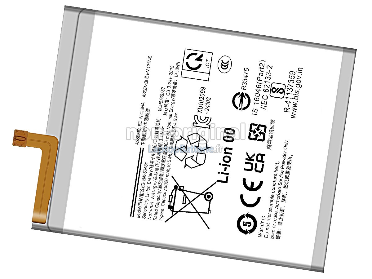Batterie pour Samsung A56 5G