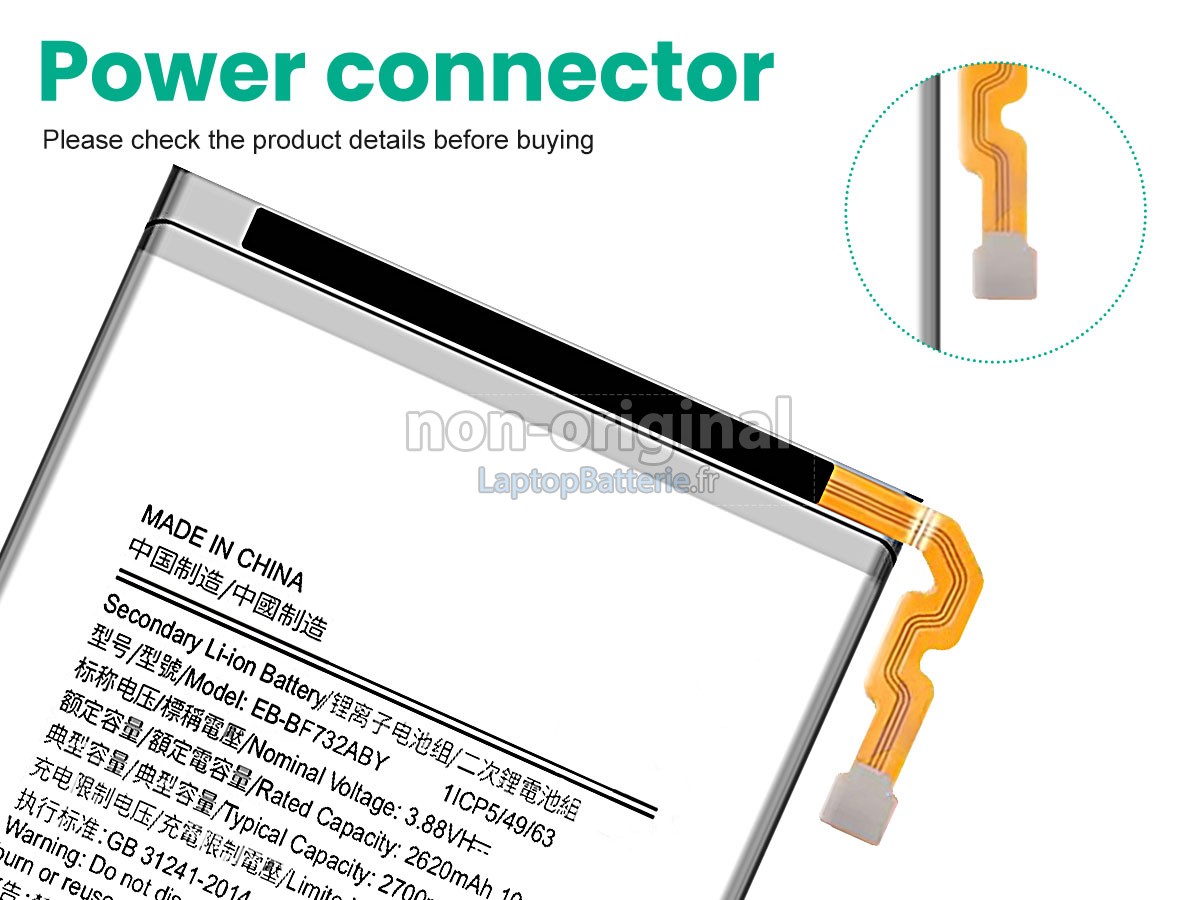 Batterie pour Samsung SM-F731B