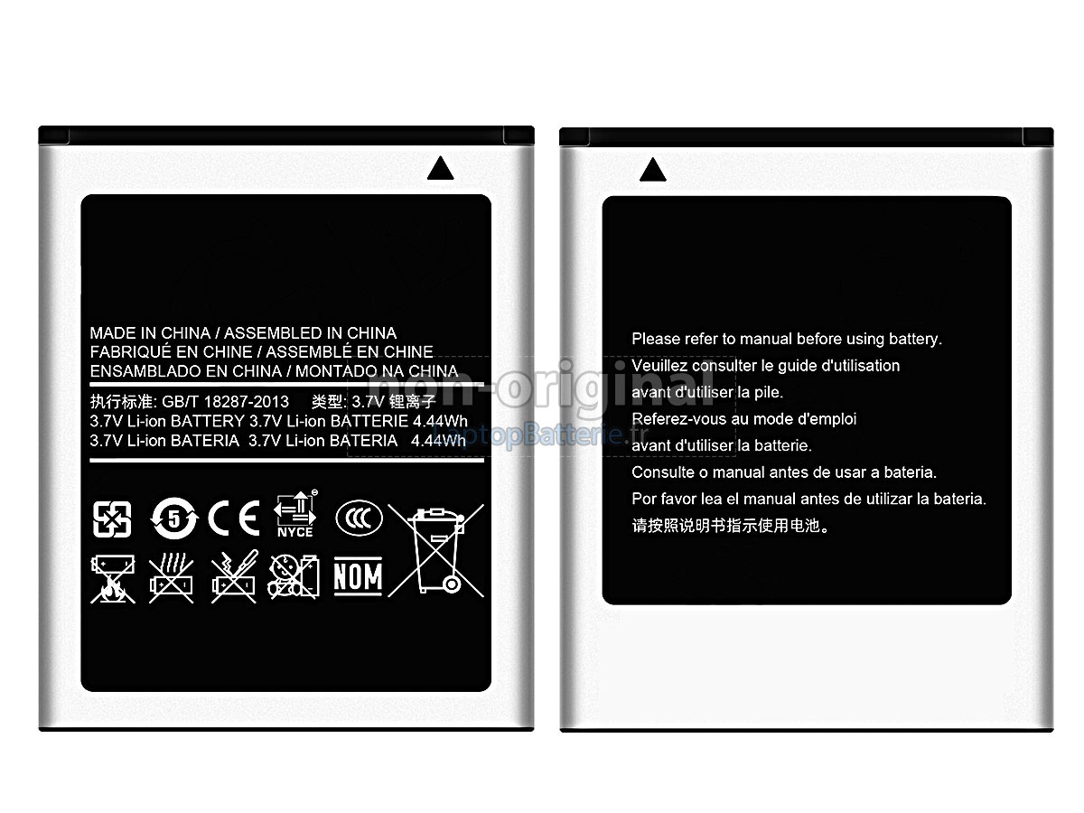 Batterie pour Samsung WAVE 2 PRO
