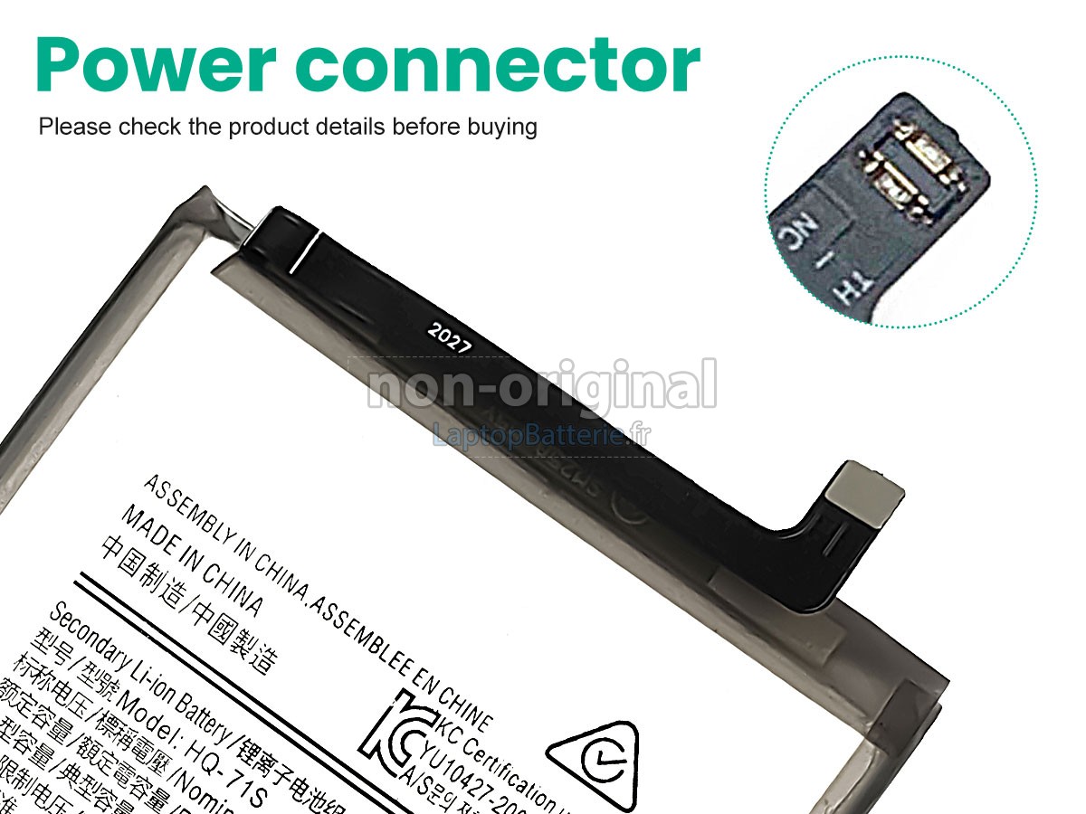 Batterie pour Samsung HQ-71S
