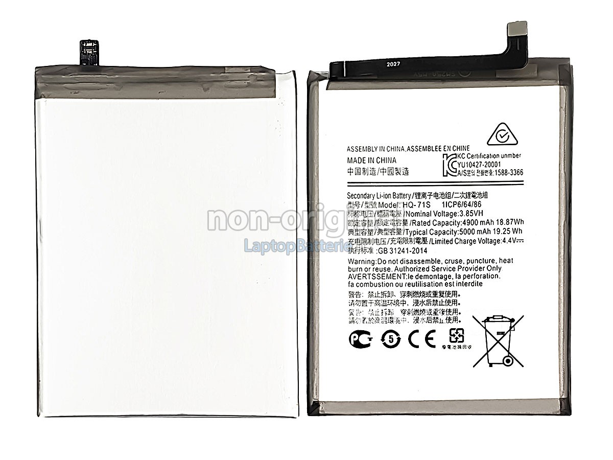 Batterie pour Samsung HQ-71S