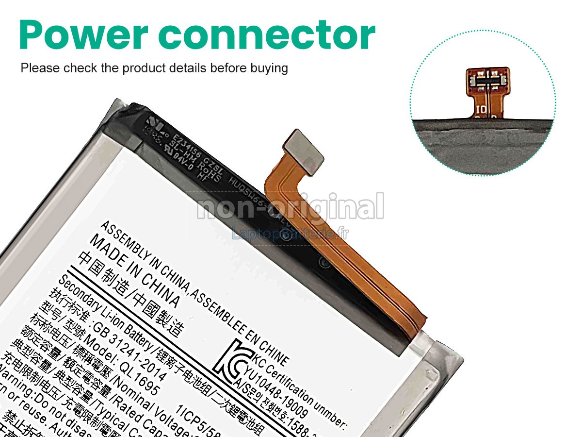 Batterie pour Samsung GALAXY A01
