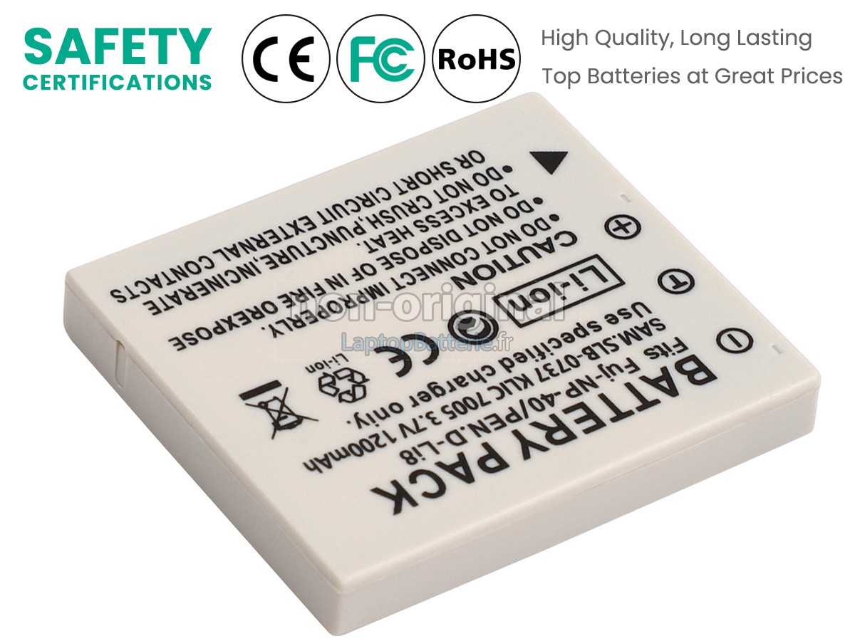 Batterie pour Samsung PENTAX D-LI8