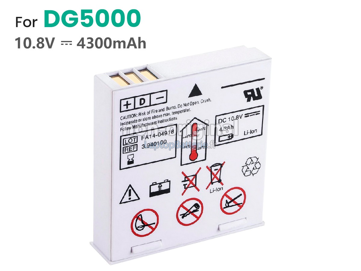 Batterie pour Schiller DG5000