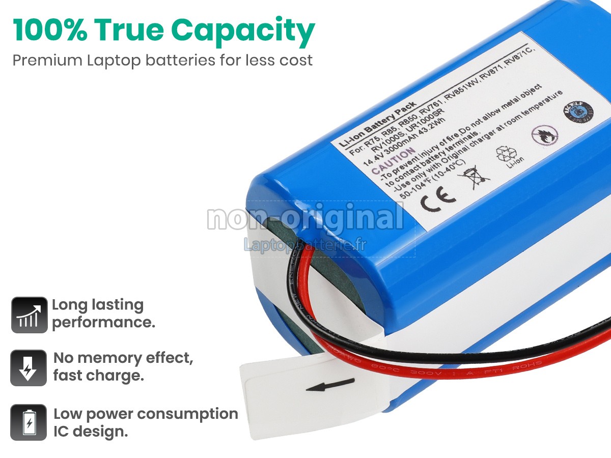 Batterie pour Shark AV752